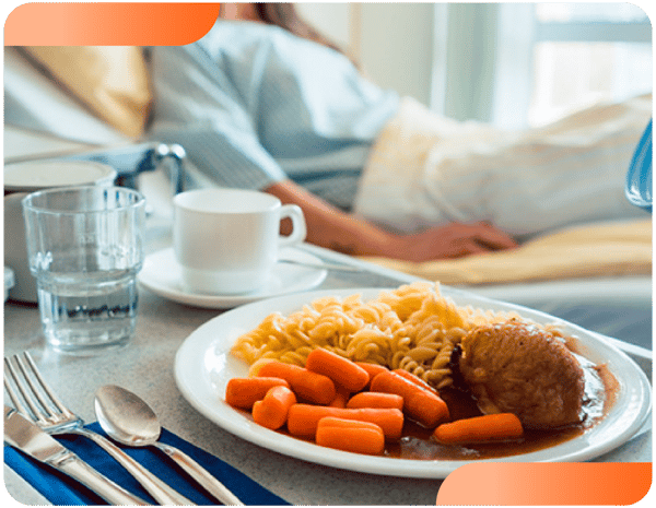 Comida a hospitales