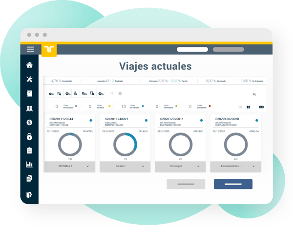 Transparencia en operaciones de transporte