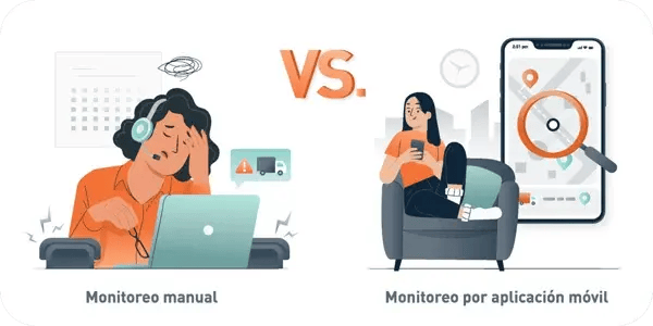 Monitoreo manual vs Monitoreo por aplicación móvil