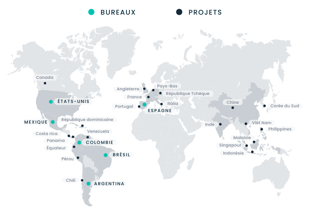 Bureaux et Projets par Netlogistk