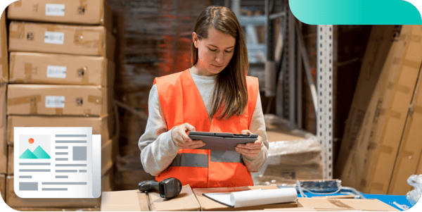 mujeres, logística y tecnología