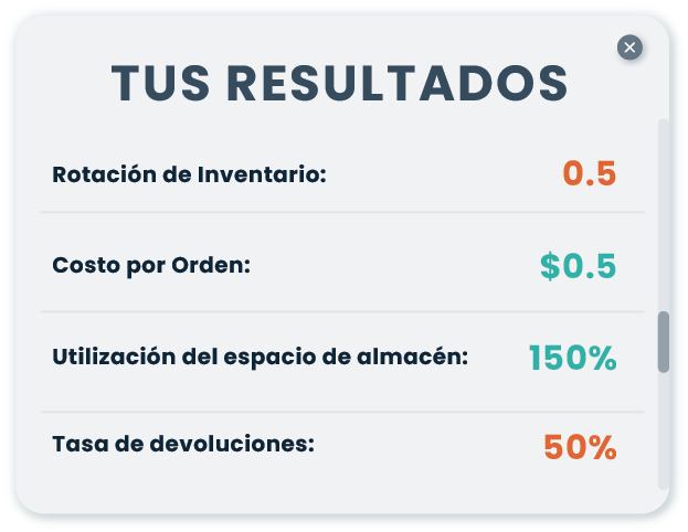     Calculadora de Eficiencia WMS para 3PLs
